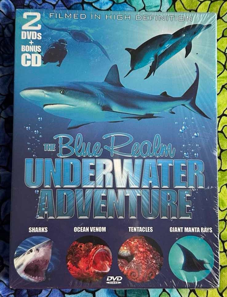 2005 Factory Sealed UNDERWATER ADVENTURE 2 DVD Packaged Set the
