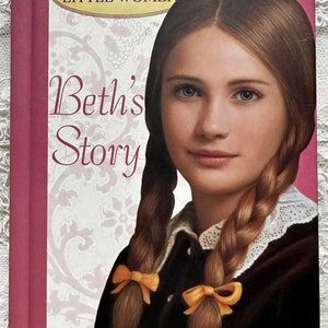 1997 PORTRAITS Of LITTLE WOMEN Beth&#39;s Story Hardbound Book inspired by Louisa May Alcott by Susan Beth Pfeffer
