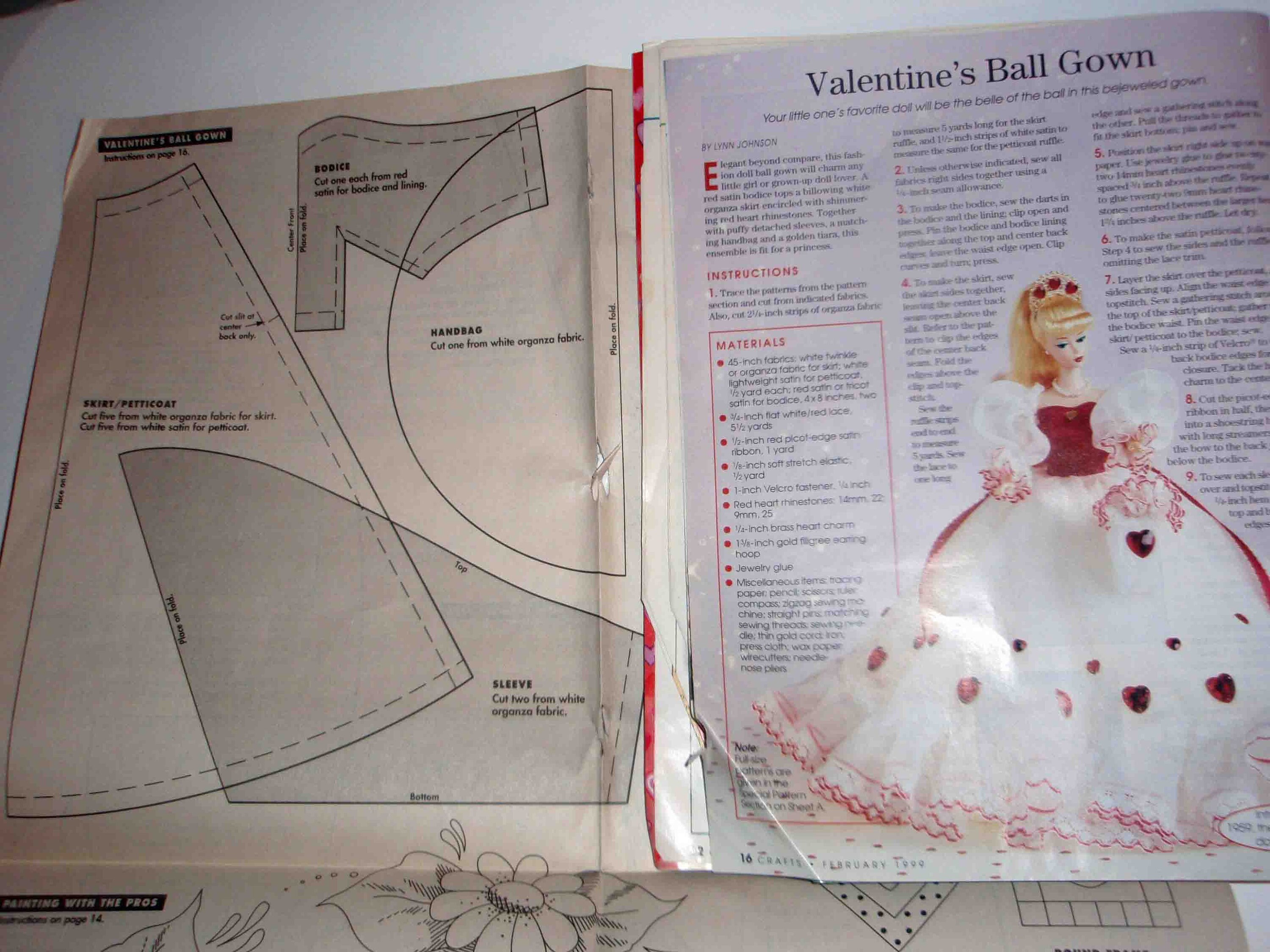 Amazon.com: Simplicity Printed Pattern , Sewing #4510 , Circa 1950's ,  Bridal Gown and Trousseau for Teen Model Dolls, Babette , Mitzi, Gina,  Babs, Kay, Polly Jr., Tina, Tina Marie and Barbie ,