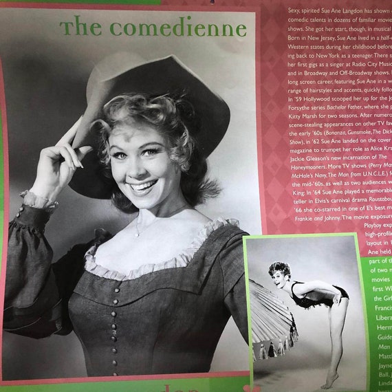 SWINGIN' CHICKS of the 60's 2002 CALENDAR Unused Condition 11 X 12 for  Hanging on Wall Sue Ane Langdon Dawn Wells Angie Dickinson More - Etsy