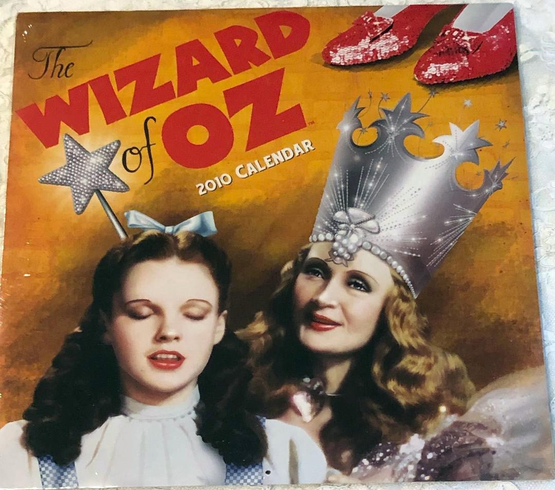 Two Different WIZARD of OZ OLDER Wall Calendars Factory Sealed Etsy