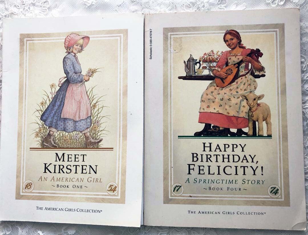 VINTAGE AMERICAN GIRL Books & Free D.V.D. Samantha Holiday Full Length Movie Felicity and ...