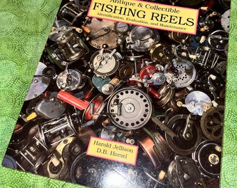 collecting vintage fishing reels Reel ID$$ Book Conroy Milam Mills Meek Collector Bookstore ANTIQUE FISHING REELS Collectibles Softbound