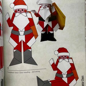 CHRISTMAS ORIGAMI HOLIDAYS Scholastic Craft Book for Kids - Etsy