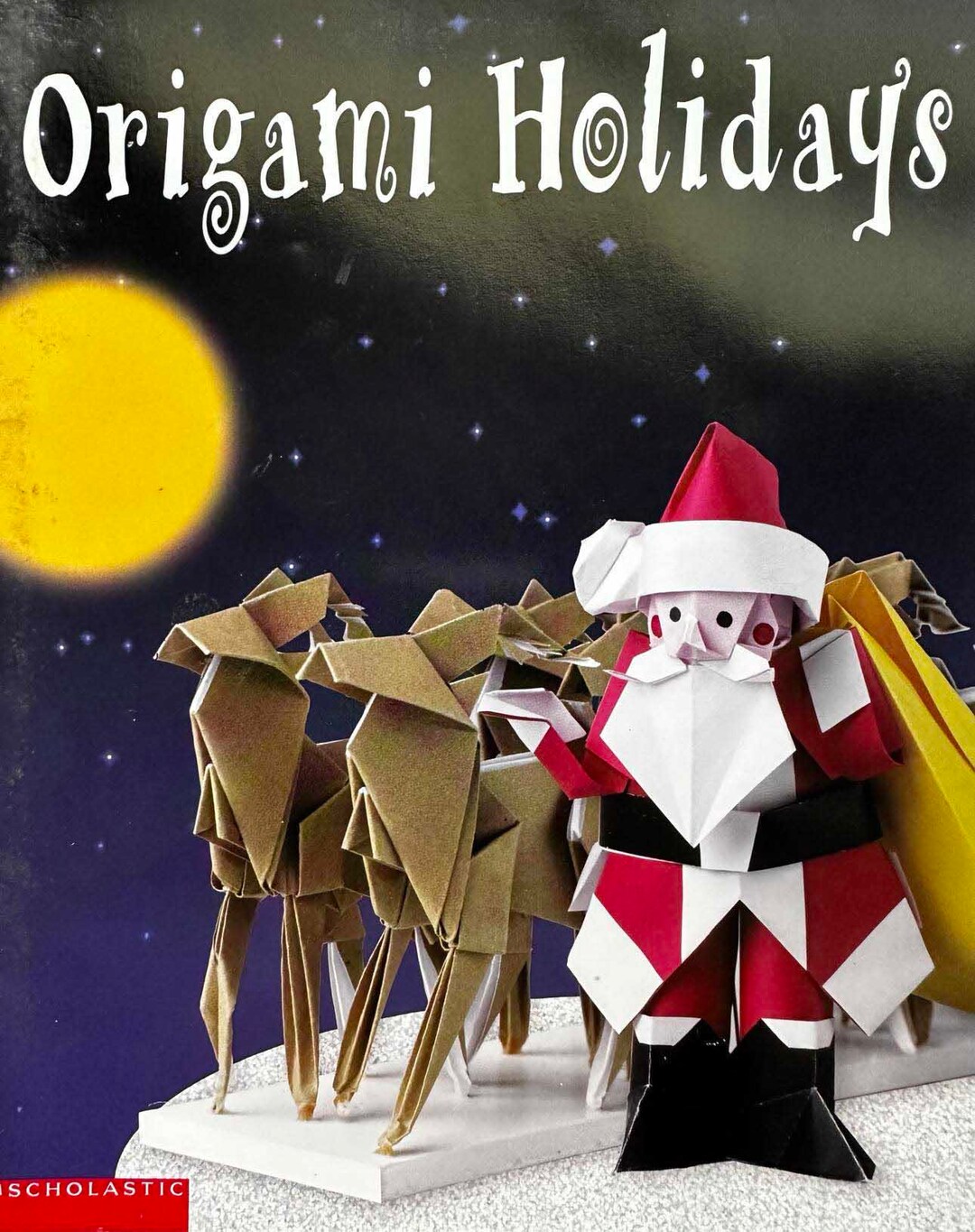CHRISTMAS ORIGAMI HOLIDAYS Scholastic Craft Book for Kids - Etsy