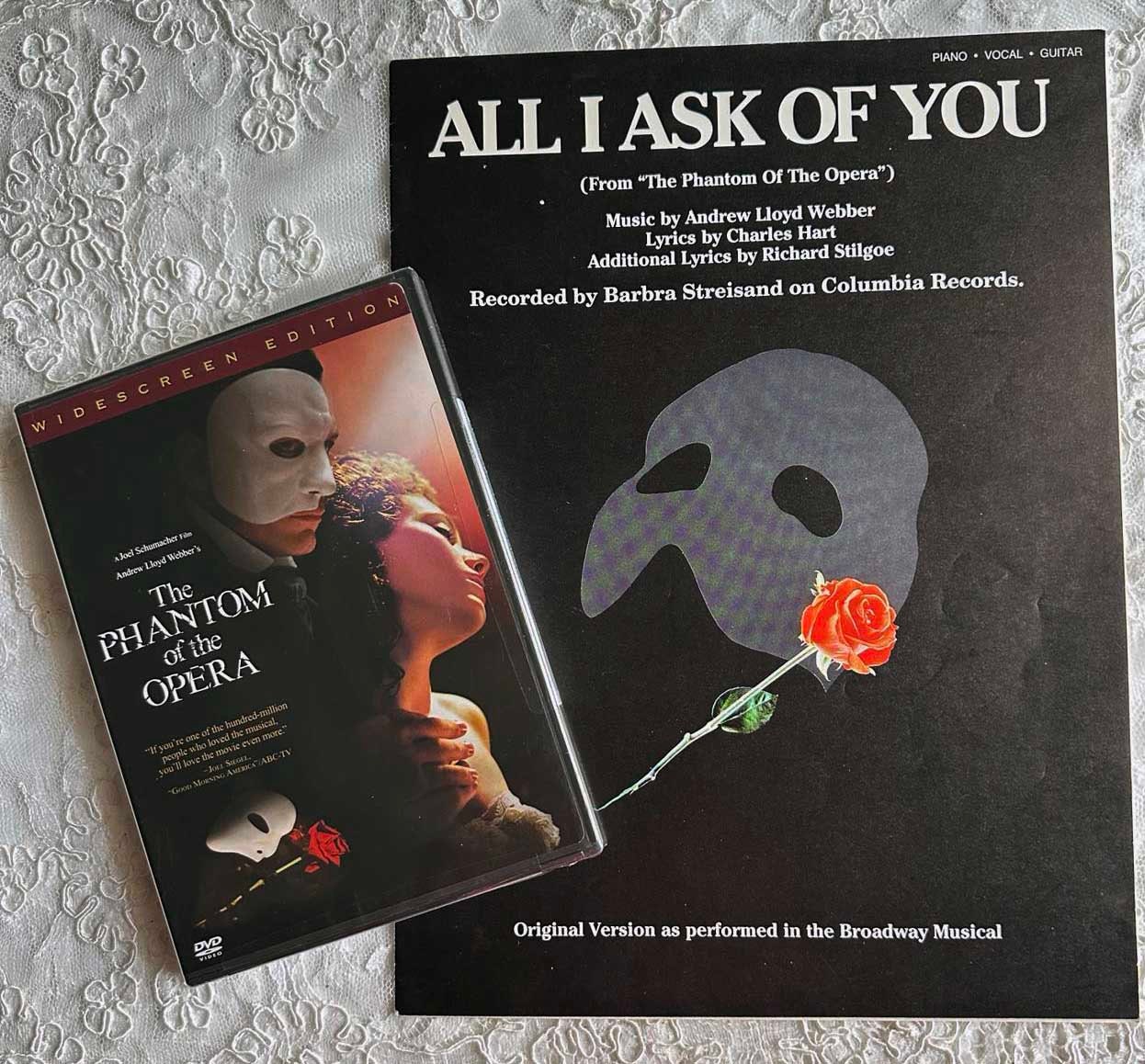 Phantom of the Opera Dvd - Etsy
