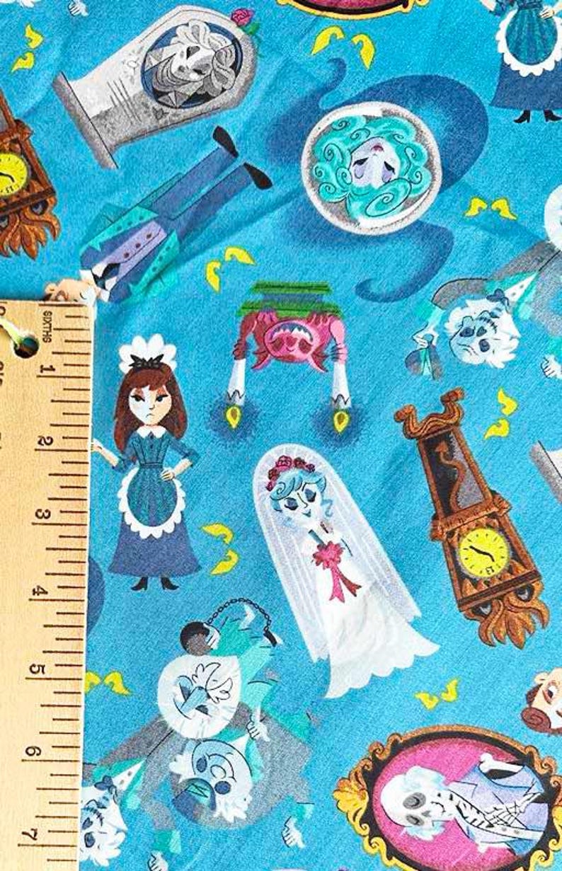 LARGER Version Design WALT DISNEY World Disneyland Haunted Mansion