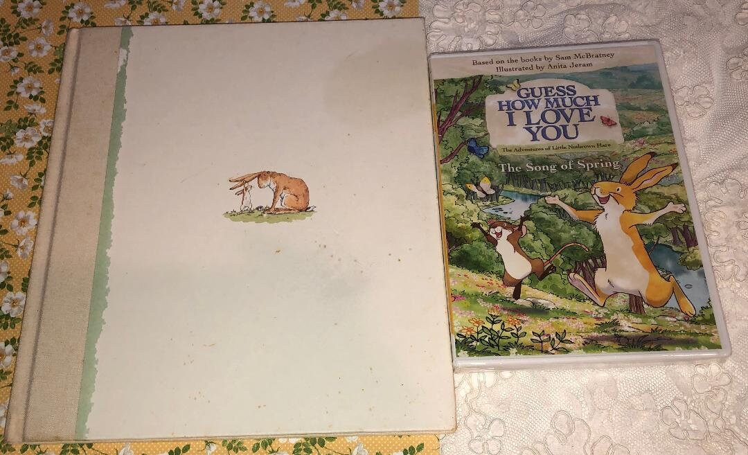 Vintage GUESS HOW Much I Love You FREE Sealed D.V.D. Hardbound Etsy