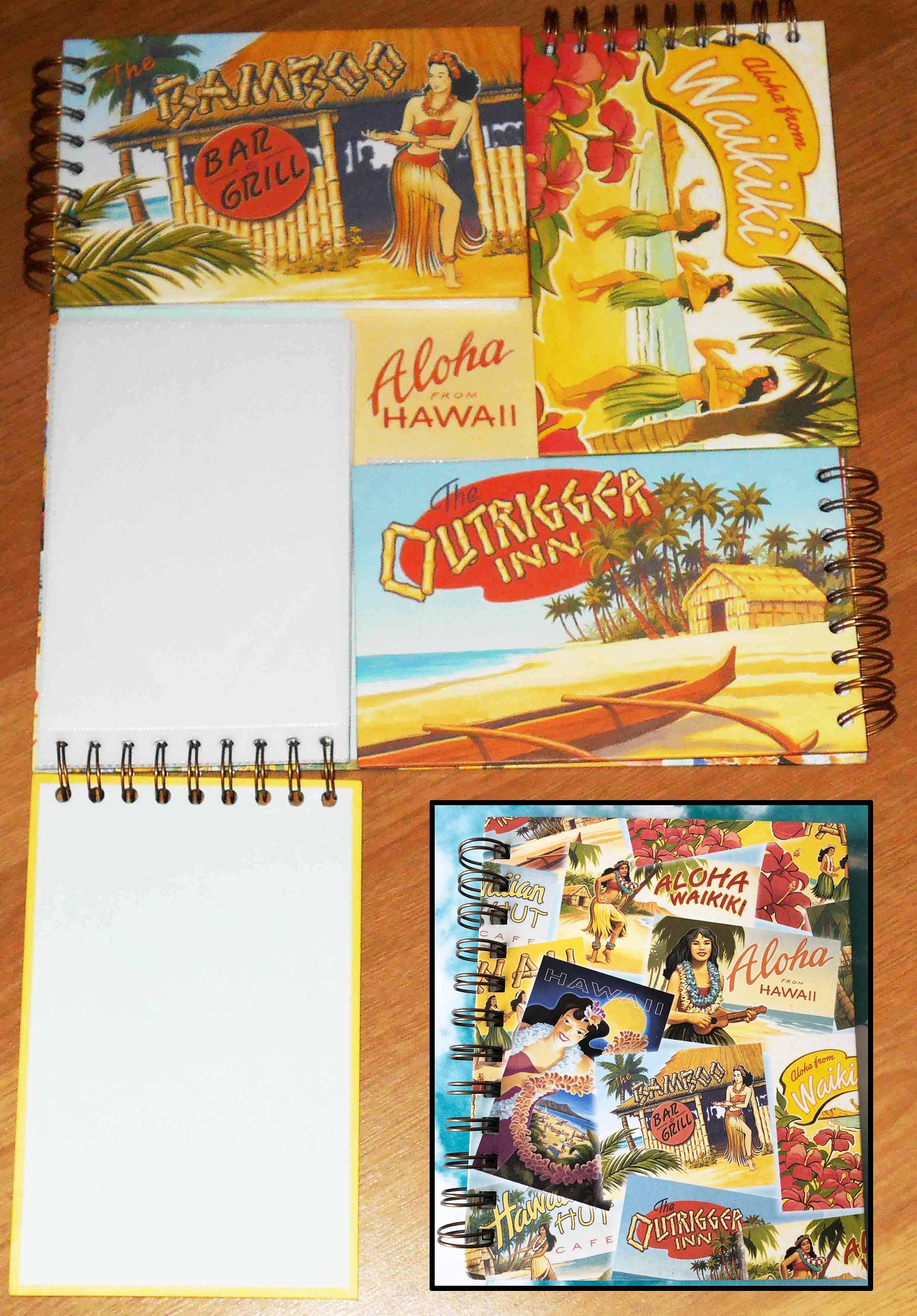 Honeymoon Gold White Photo Album, Travel Scrapbook for Couples, Hawaii  Photo Album, Travel Memory Book, Beach Wedding Photo Album 