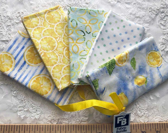 LEMONS FABRIC FAT Quarters Bundle 18 X 21 Each From Joanns Several