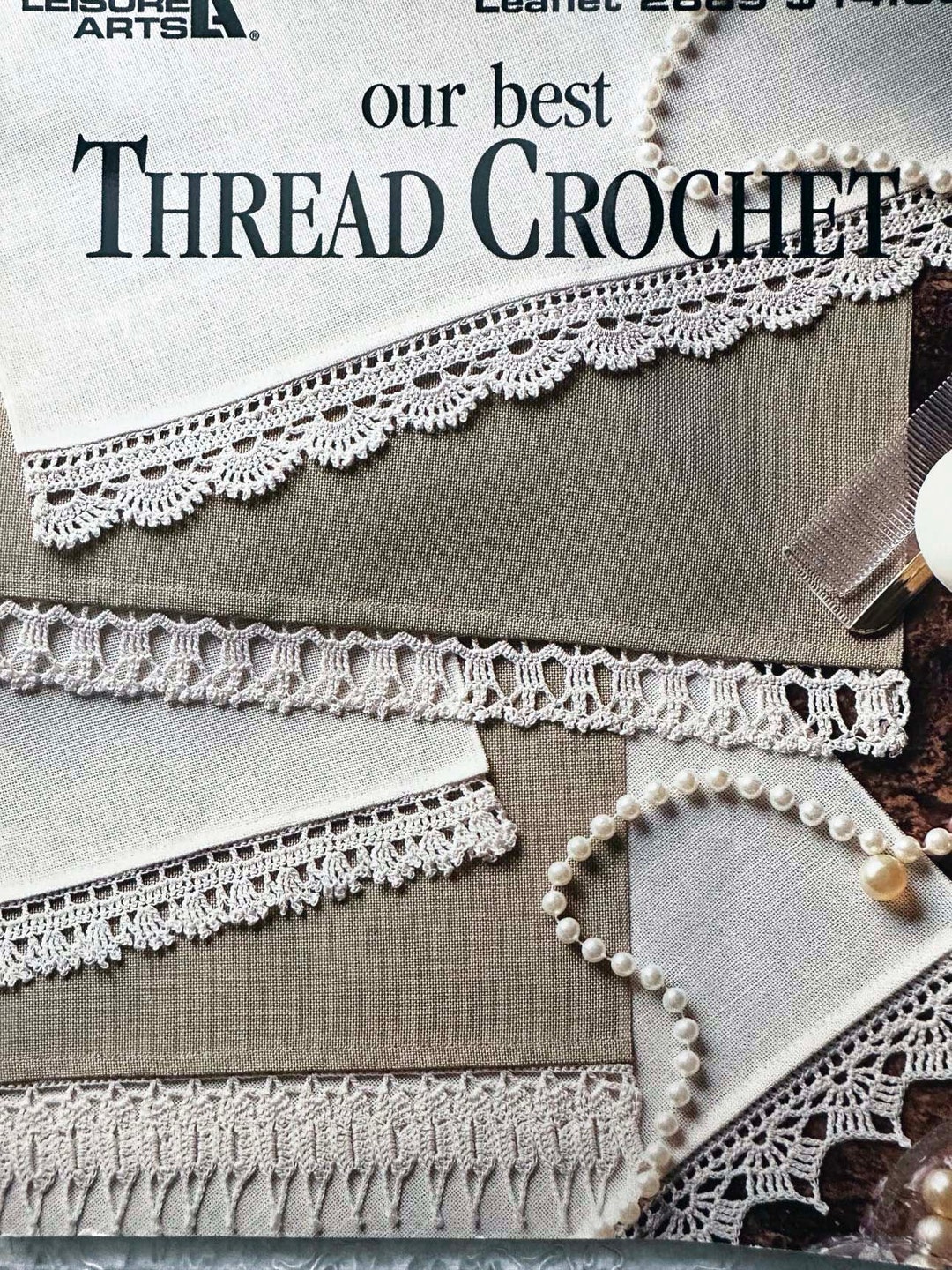 BEST THREAD CROCHET Leisure Arts Original Thick Softbound Book 2889 ...