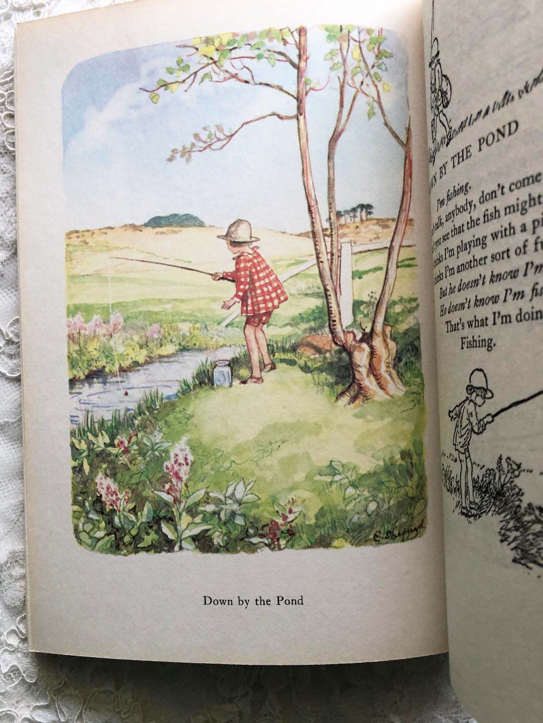 Shepard Christopher Robin Vintage WORLD of CHRISTOPHER ROBIN A. A. Milne New Illustrated Full ...