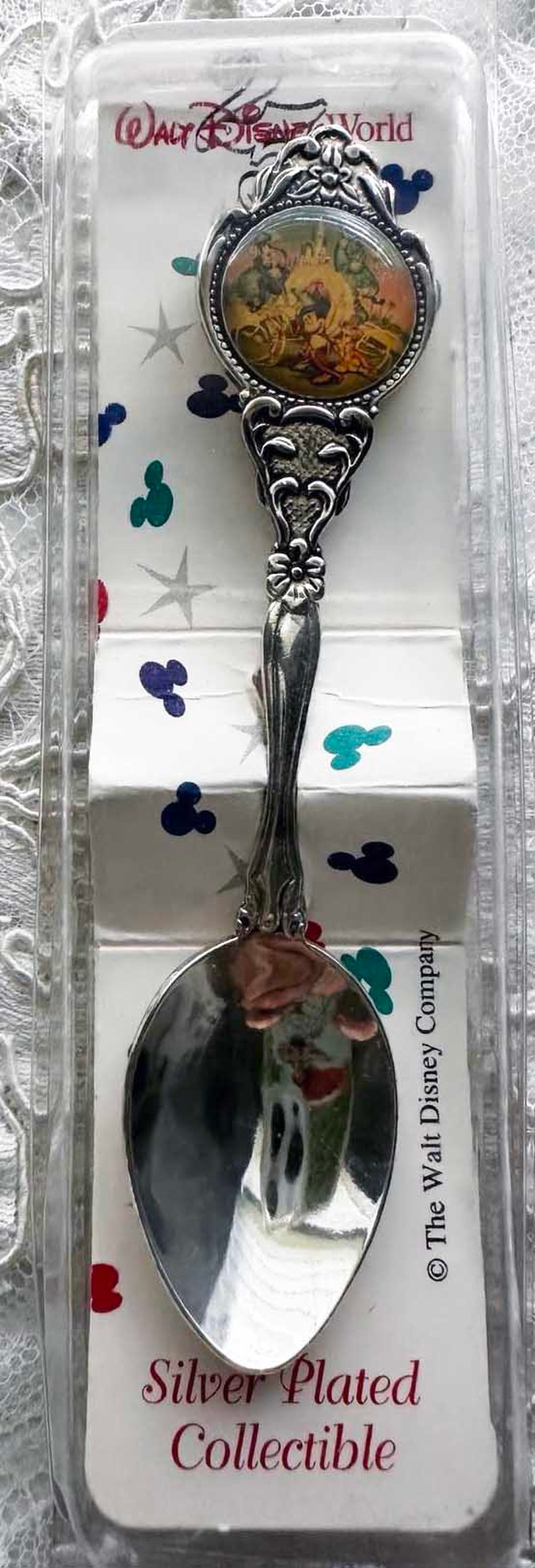 WALT DISNEY SPOON 25th Anniversary Made in New Zealand Silverplate With ...