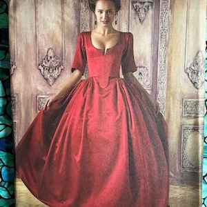 Claire Fraser Red Dress - Etsy