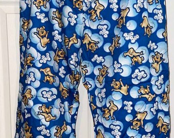 2XL BOO Boo BEAR From Yogi Bear Hanna Barbera Adult Sleep Pants From Years Ago Original Store Tags Size is 2X.L. Extra Large Cotton