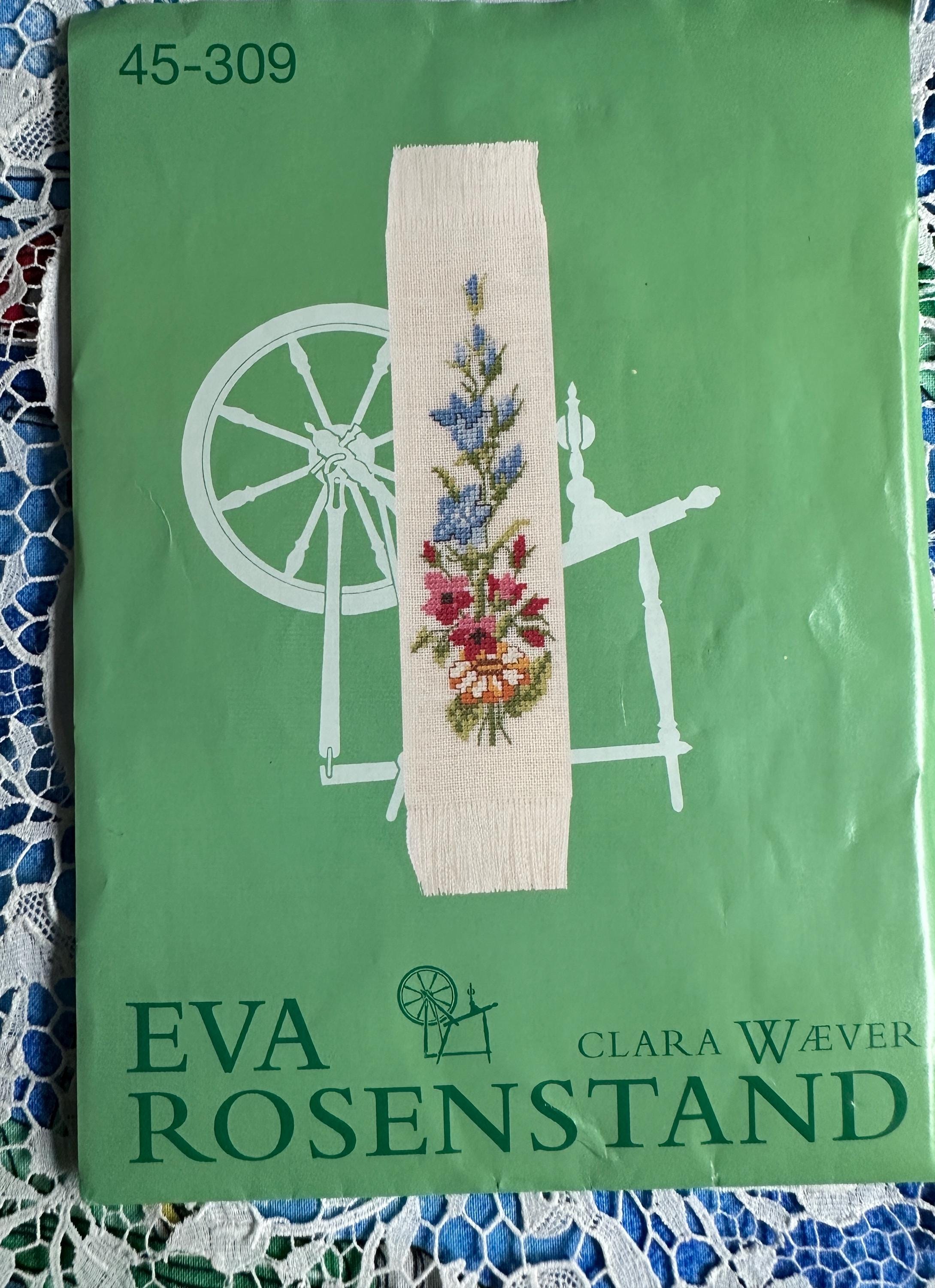EVA ROSENSTAND CLARA Weaver Counted Cross Stitch Kit 45-309 Floral