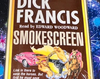 SMOKESCREEN 2 AUDIO CASSETTES Set - Dick Francis Read by Edward Woodward Factory Sealed New