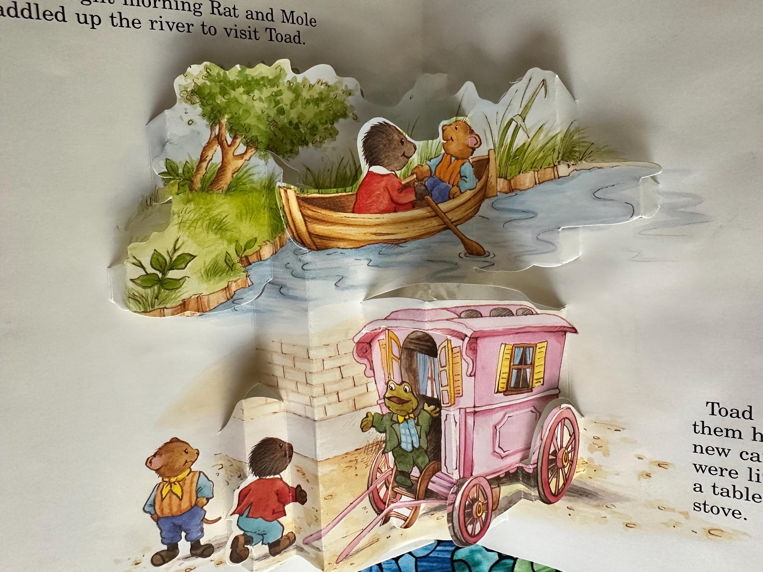 Pop-up the WIND IN the WILLOWS - the Open Road Treasury Collection From ...
