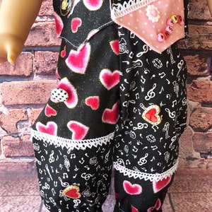 NSYNC MUSICAL DOLL 18&quot; American Girl Sized Outfit Using Authentic N.S.Y.C. Metal Enamel Charm & Hand alphabet beaded vest pants