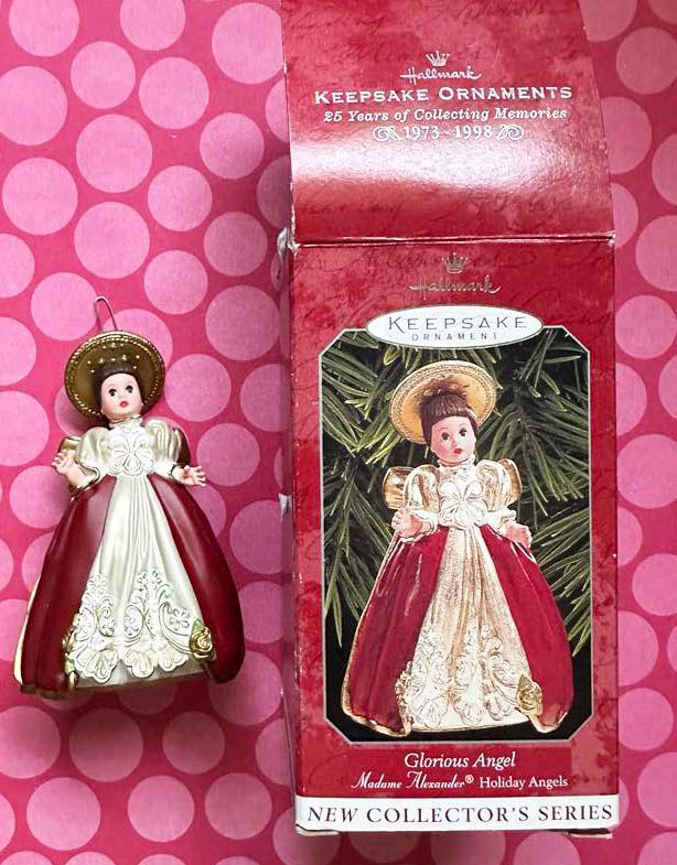1998 HALLMARK MADAME ALEXANDER Glorious Angel Holiday New Collector's Series - Very Nice in Original Box