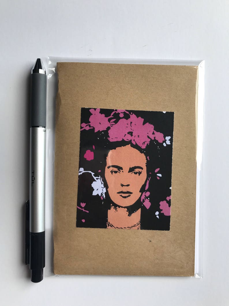 Frida Kahlo, Frida Kahlo Notebook, Journal Set, Notebook Set, Sketchbook, Small Notebook, Gift for Writers, Notepad, Frida Kahlo Stationery image 6
