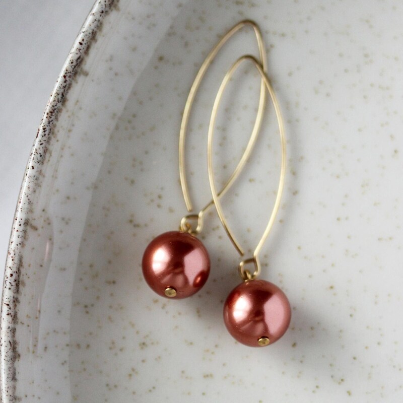 Hawaii Earrings Large - Red