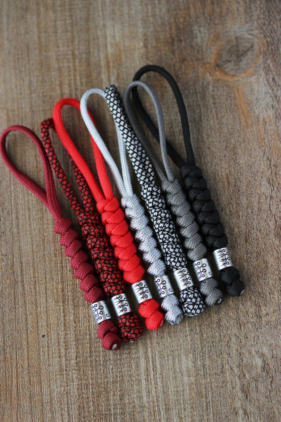 Braided Paracord Keychain Knife Lanyard Cord Keychain Handle Paracord