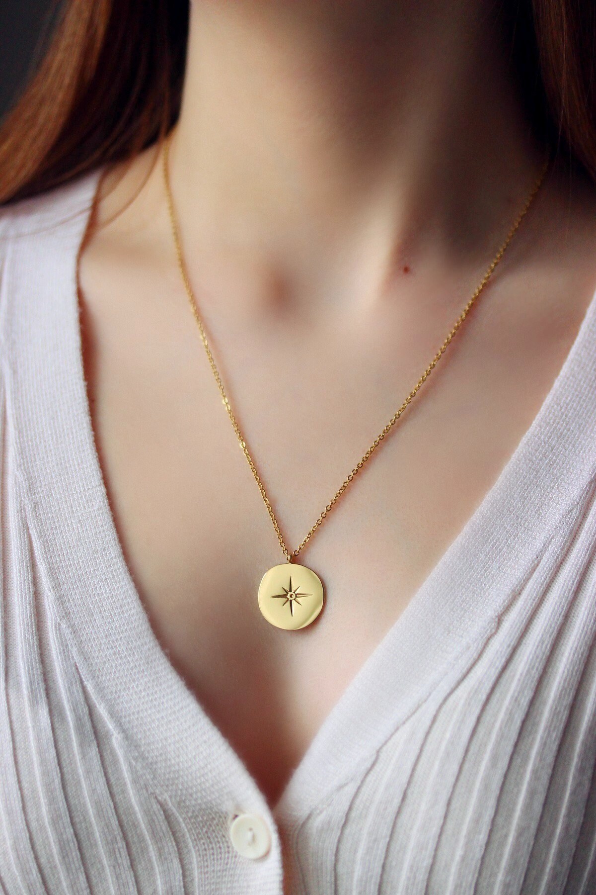 Star coin necklace deals
