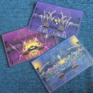 Epcot IllumiNations Postcard Set