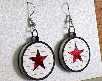 Winter Soldier Earrings