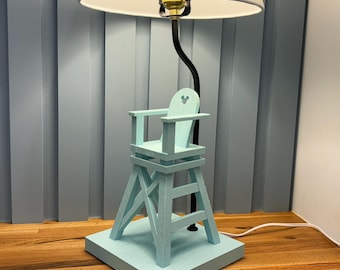 Old Key West Beach Chair Lamp