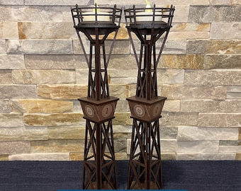 Epcot-Inspired Torch - 2 Pack - Candle Holders