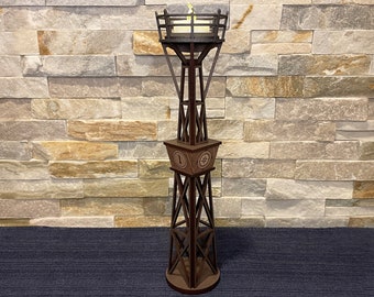 Epcot-Inspired Torch - Single - Candle Holder