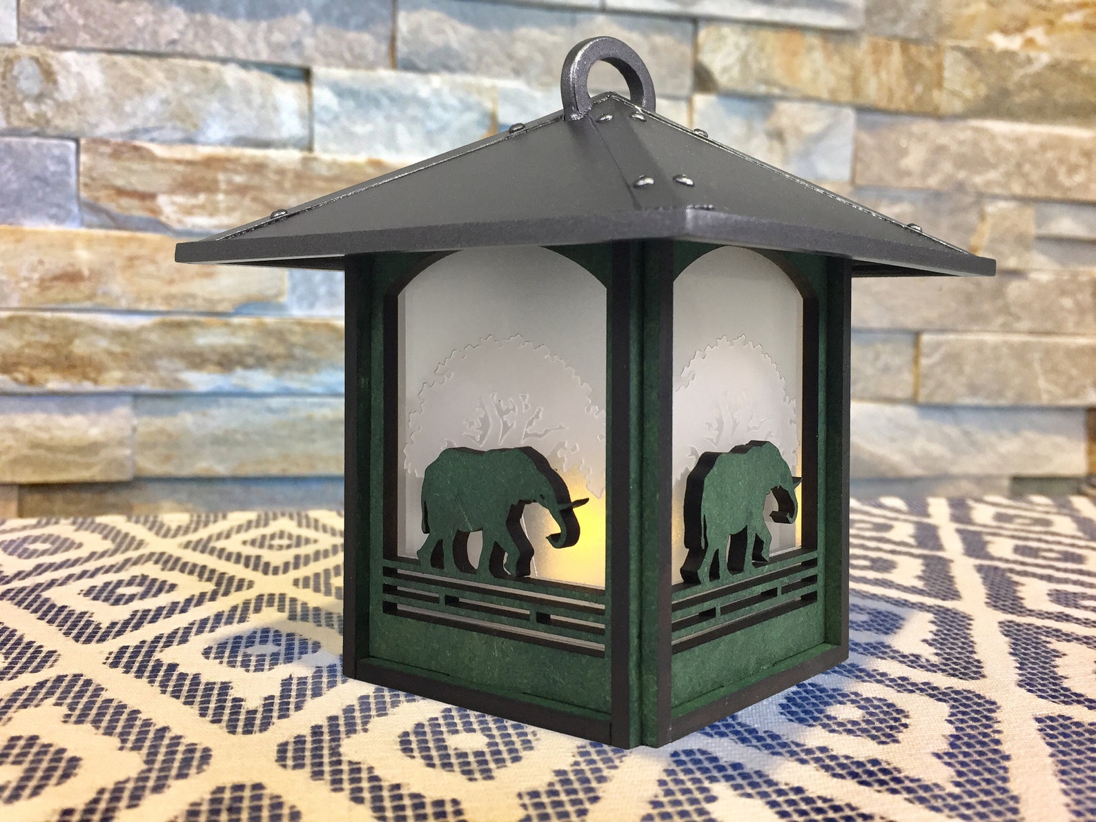 Animal Kingdom Elephant Lantern Etsy