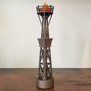Mini Epcot Torch Ornament - Lights Up