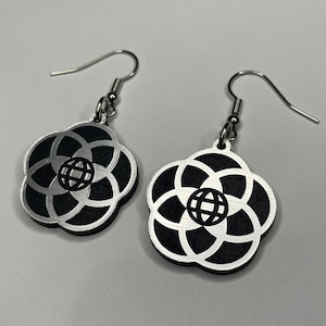 EPCOT Center Earrings - Metallic