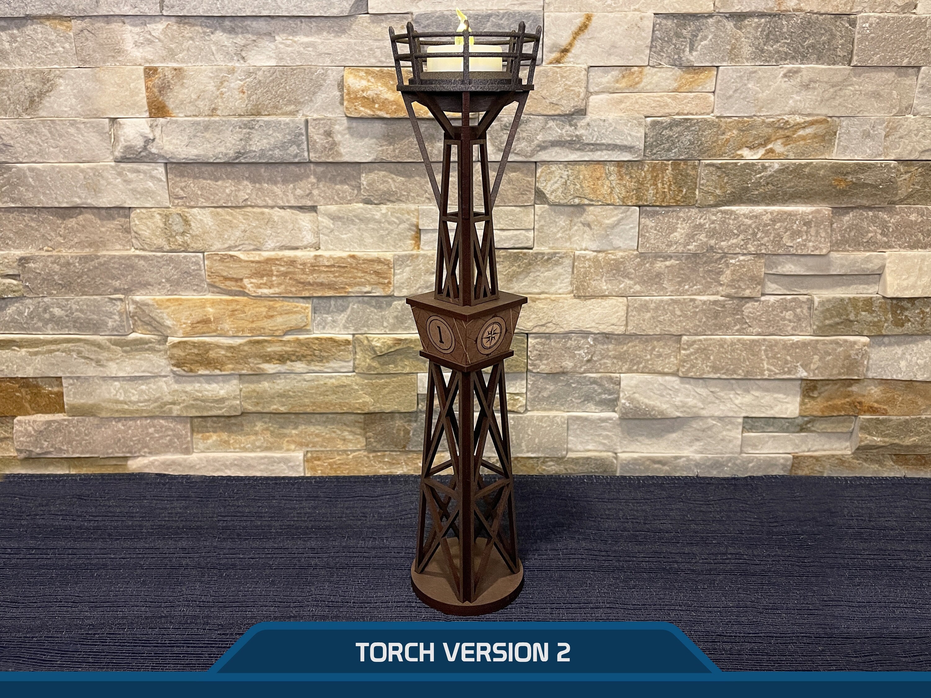 IllumiNations Torch - Single - Candle Holder