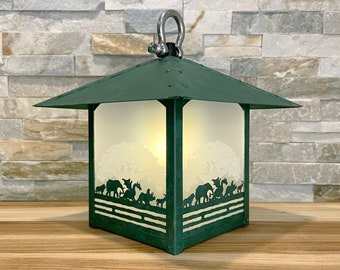 Animal Kingdom Large Lantern | Craftsman, Mission, Arts & Crafts Inspired Light