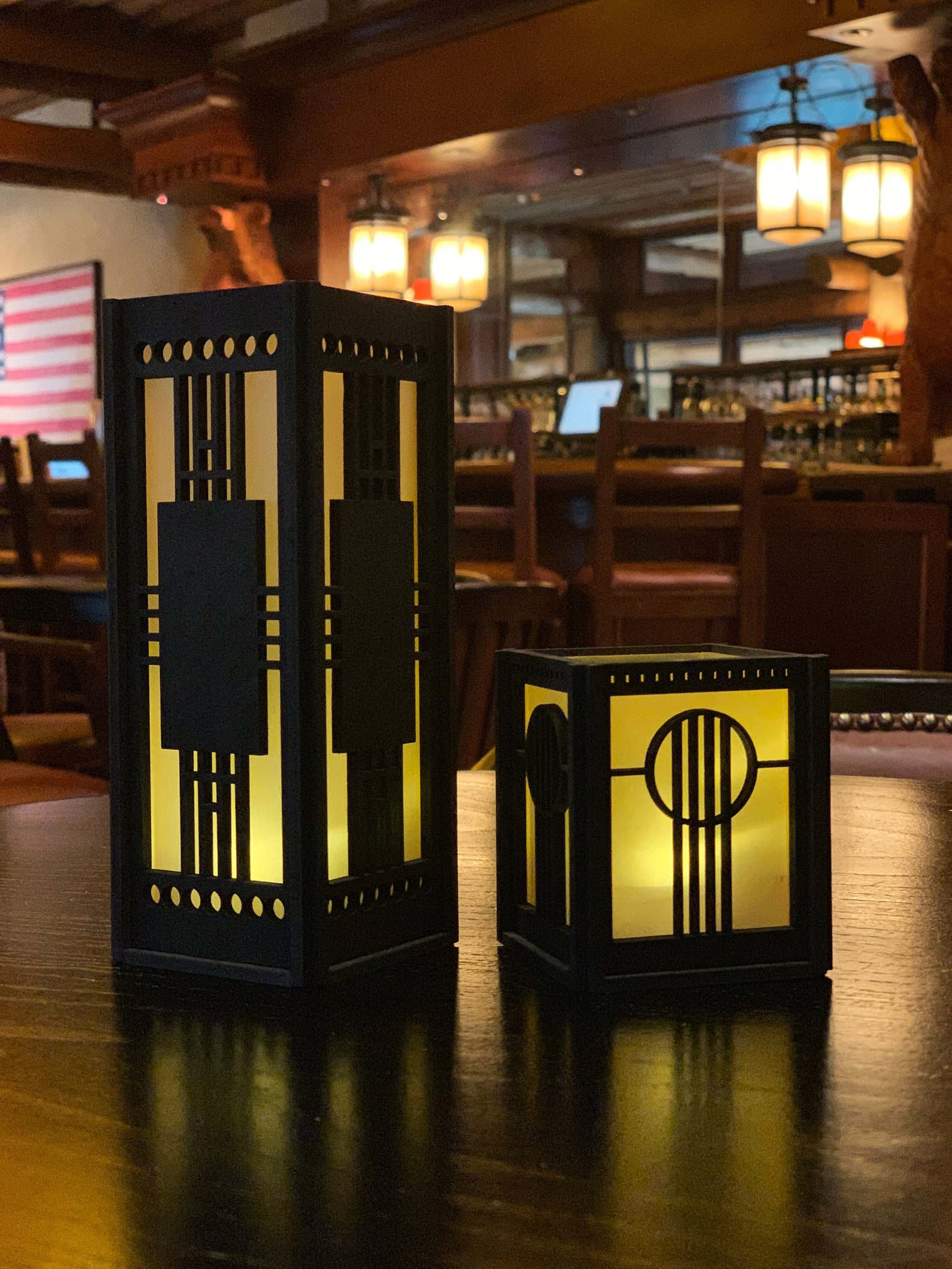 Art Deco Votive Candle Holders Combo Set Etsy