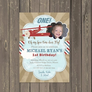 Adult Masculine Fishing Birthday Party Invitation, 50th 60th 70th