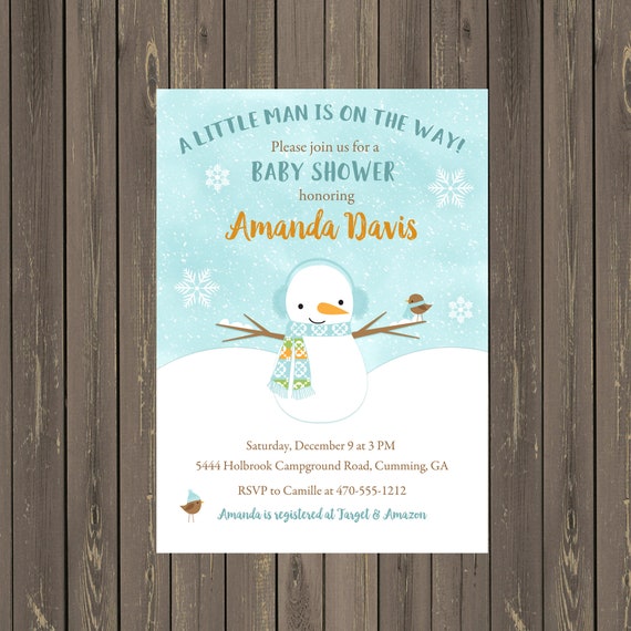 man shower invites