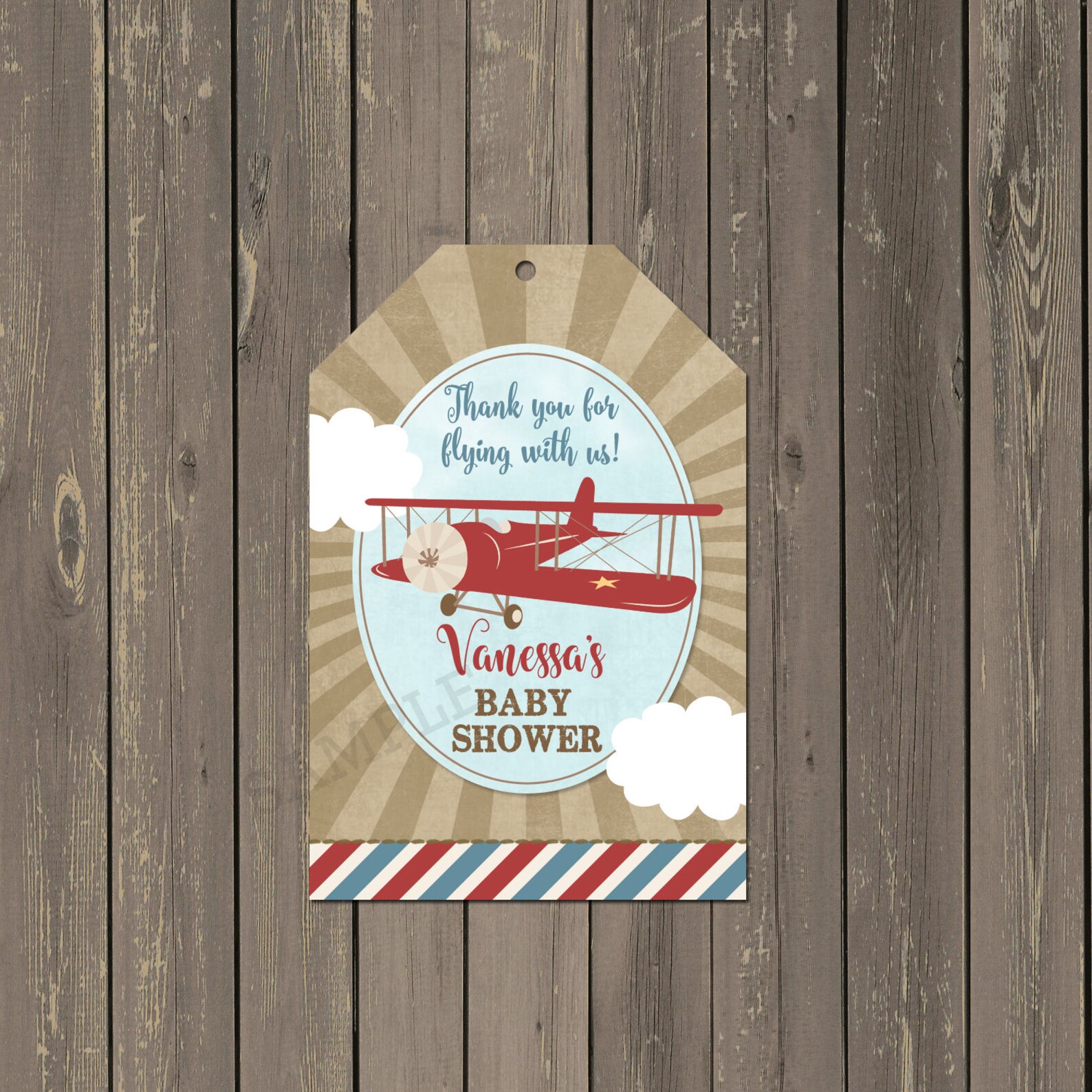 Airplane baby shower invitations vintage plane shower etsy