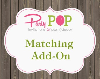 Matching Add-On Items for Juliet