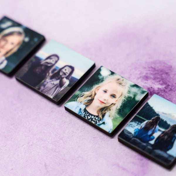 Photo Magnets - Personalized Magnets - Small Square Magnets - Custom Magnets