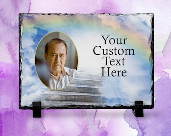Benutzerdefinierte Foto Gedenktafel, Erinnerungstafel, personalisiertes Geschenk