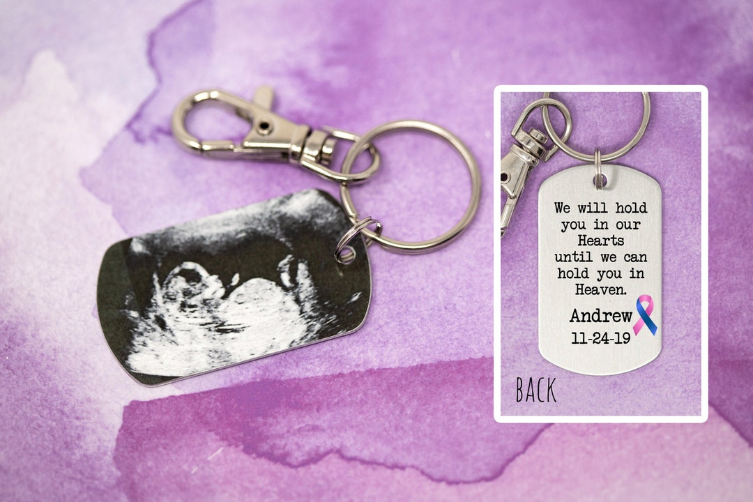 Miscarriage Dog Tag We Will Hold You in Our Hearts Until We Etsy