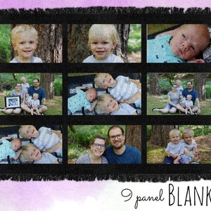 Photo Blanket - 9 Panel Blanket - Custom Blanket - Personalized Blanket - Custom Throw - Photo Throw