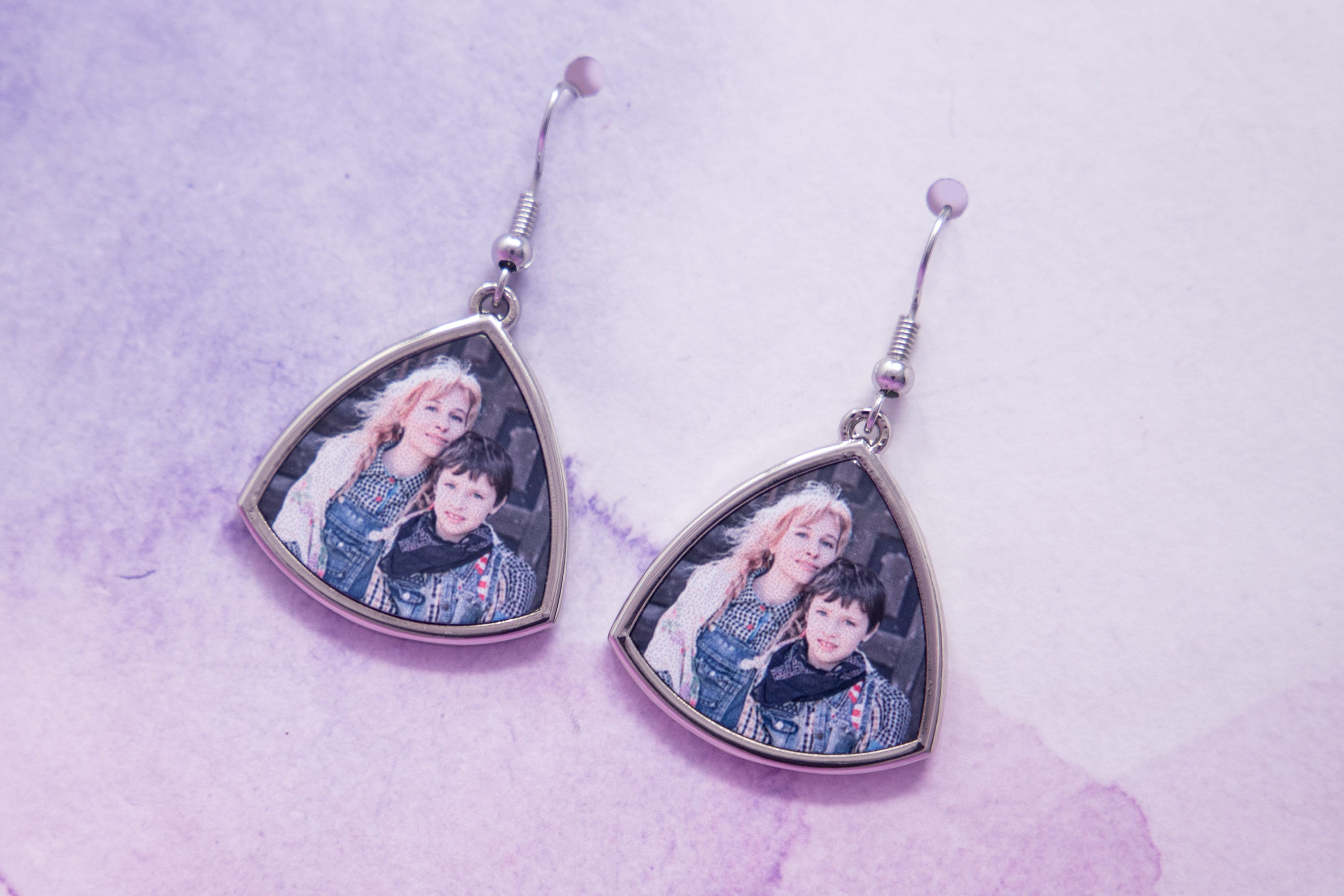 Personalized Earrings Custom Earrings Photo Earrings Etsy UK