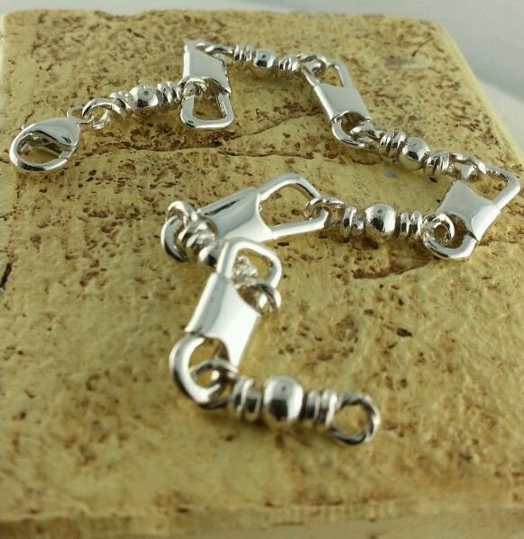 Sterlingsilber-Armband Für Männer – Fischer-/Emmaus-Motiv, Schön Und Bedeutungsvoll