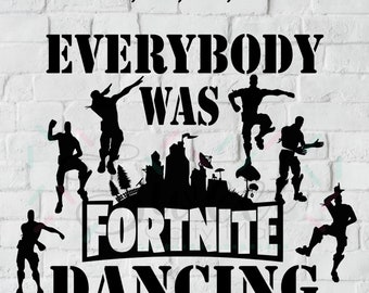 fortnite dance challenge floss dancing cut file birthday svg cameo projects cricut projects silhouette projects - fortnite happy birthday svg